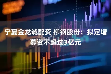 宁夏金龙诚配资 柳钢股份：拟定增募资不超过3亿元
